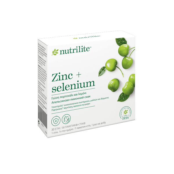Цинк з селеном у пакетиках-стіках NUTRILITE