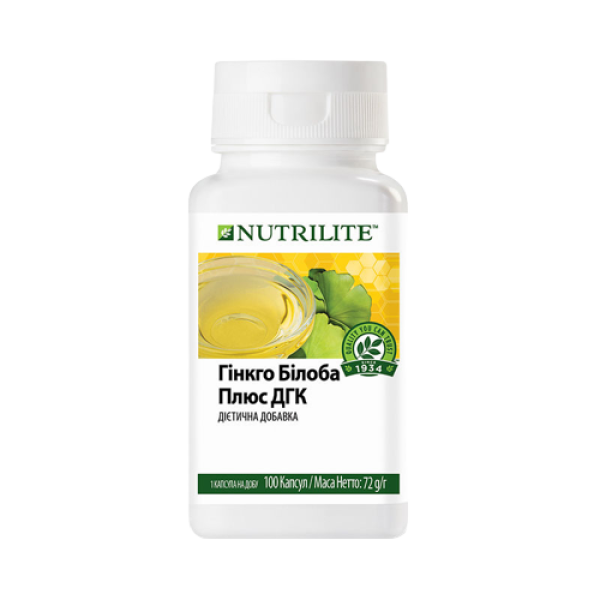 Гінкго білоба плюс ДГК NUTRILITE